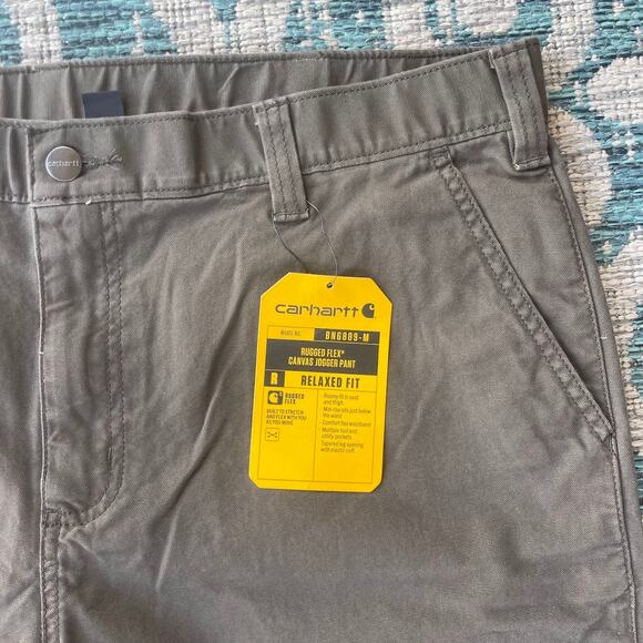 Carhartt Rugged Flex Canvas Jogger Pants Men's Regular Relaxed Fit NWT - Size 38 - Picture 6 of 11